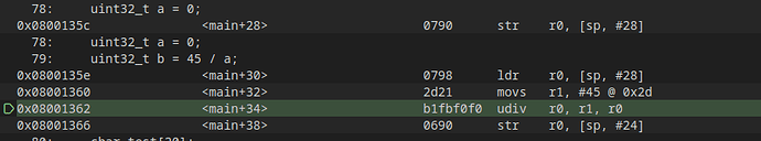 Debug (-O0) + sanitize_c = false