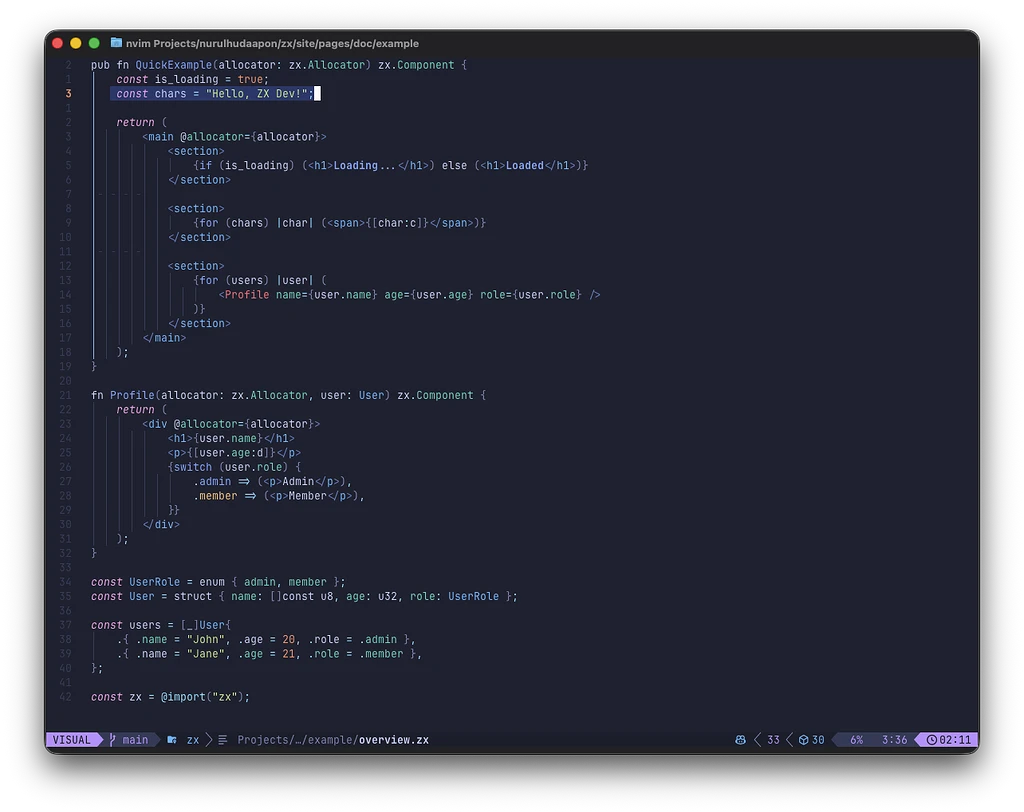 Ziex - Full-stack Web Framework for Zig! Like Next.js/React but for Zig ...