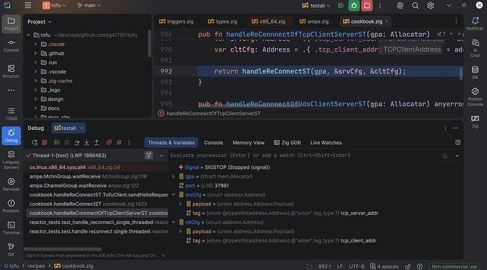 CLion-Zig-Gdb